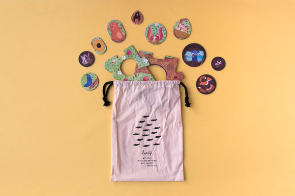 Puzzle « Mon petit pommier » - Vanille Coton