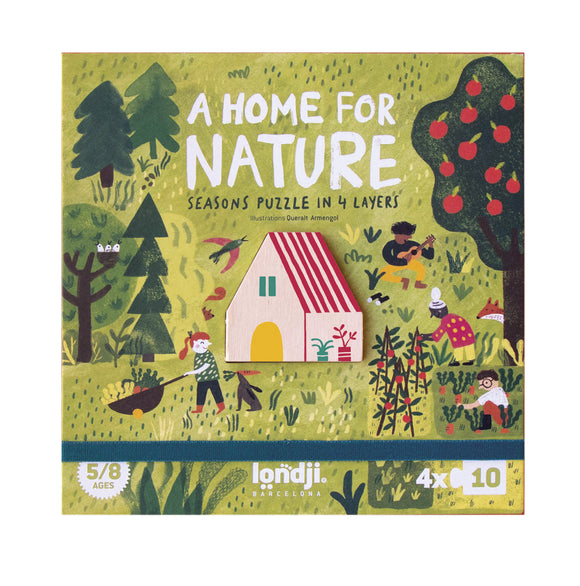 Puzzle « La maison de nature » - Vanille Coton