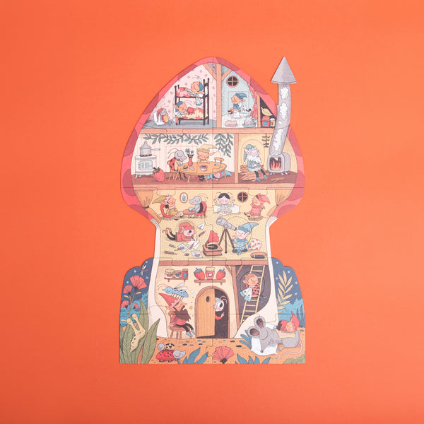 Puzzle reversible « Sweet dreams » - Vanille Coton