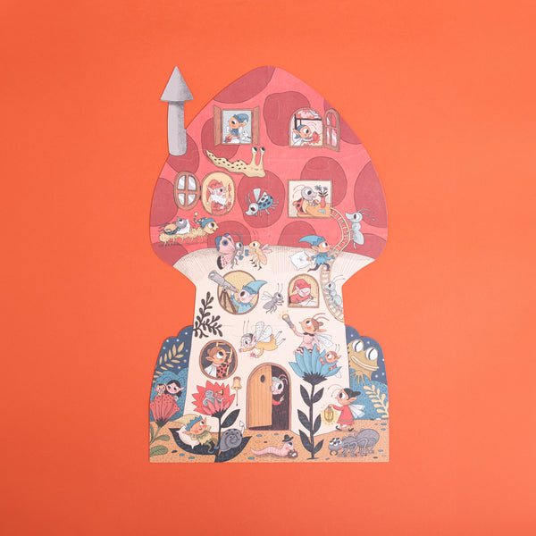 Puzzle reversible « Sweet dreams » - Vanille Coton