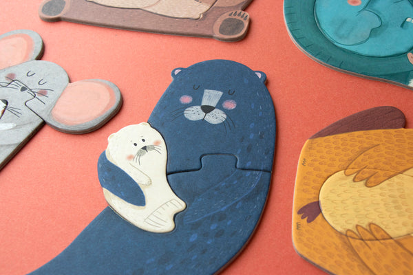 Puzzle "Mama" - Vanille Coton