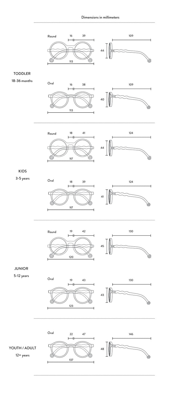 Lunettes de soleil bébé Pink - Vanille Coton