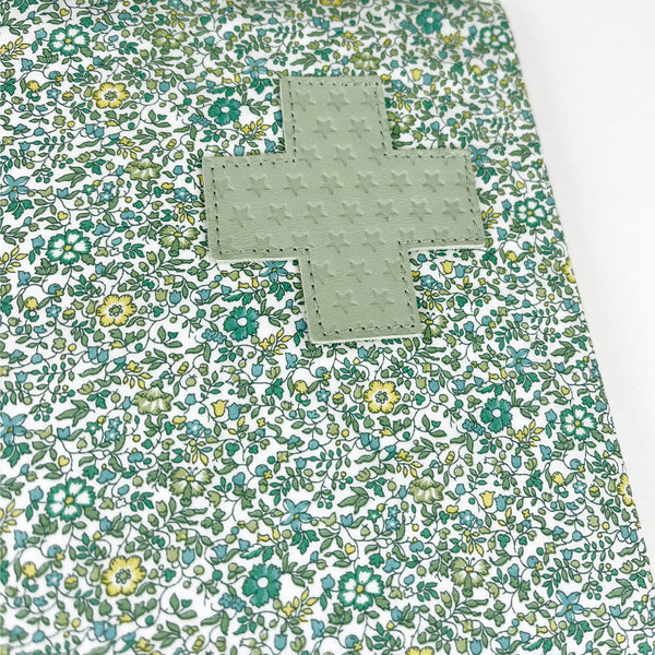 Protège carnet de santé Andréa - Vanille Coton