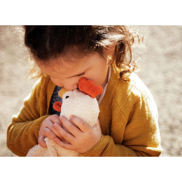 Marionnette à main - Vanille Coton