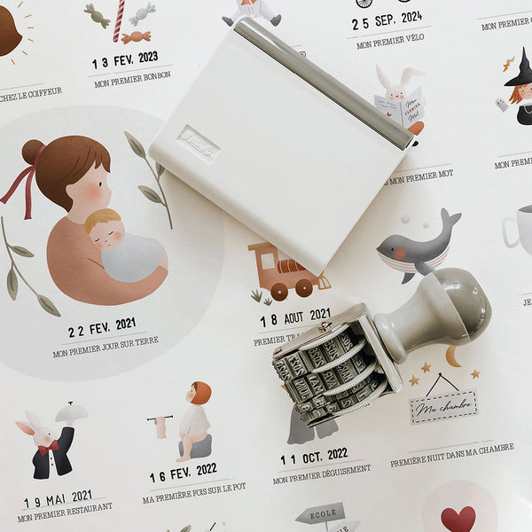 Affiche « Mes premières fois » - Vanille Coton