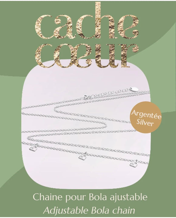 Chaine pour bola  Cache-Coeur - Vanille Coton