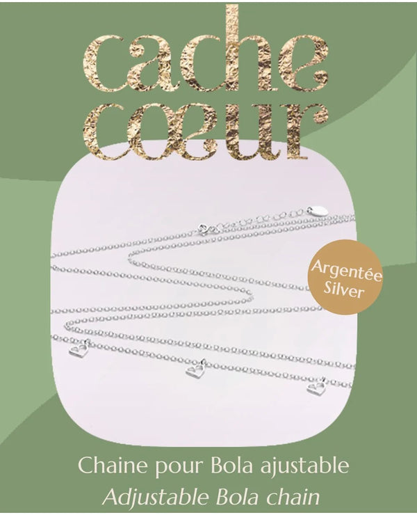 Chaine pour bola  Cache-Coeur - Vanille Coton