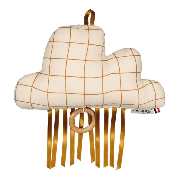 Boite à musique nuage DAVID - Vanille Coton