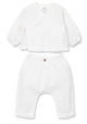 Ensemble gaze de coton bébé - Vanille Coton