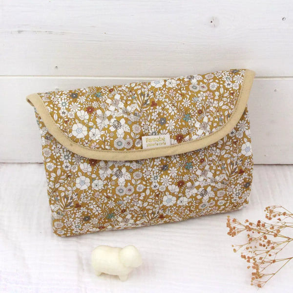 Matelas à langer de voyage Harper - Vanille Coton