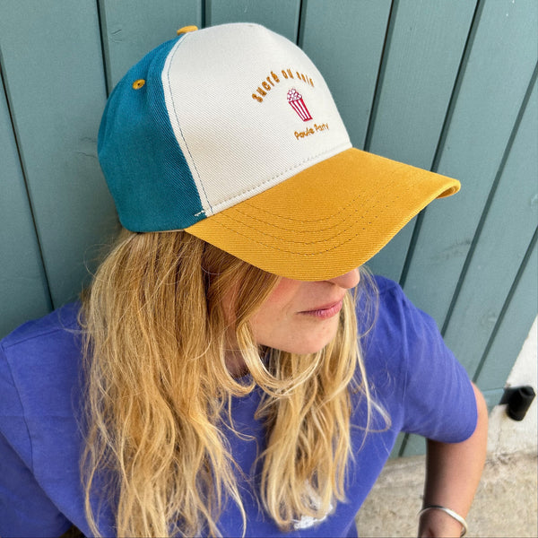 Casquette Popcorn - Vanille Coton
