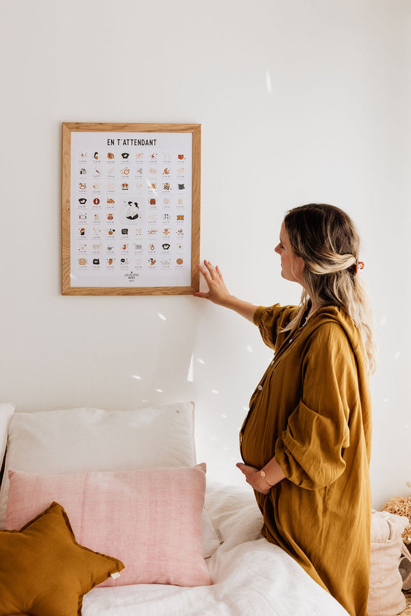 Affiche « moi, je sais » - Vanille Coton