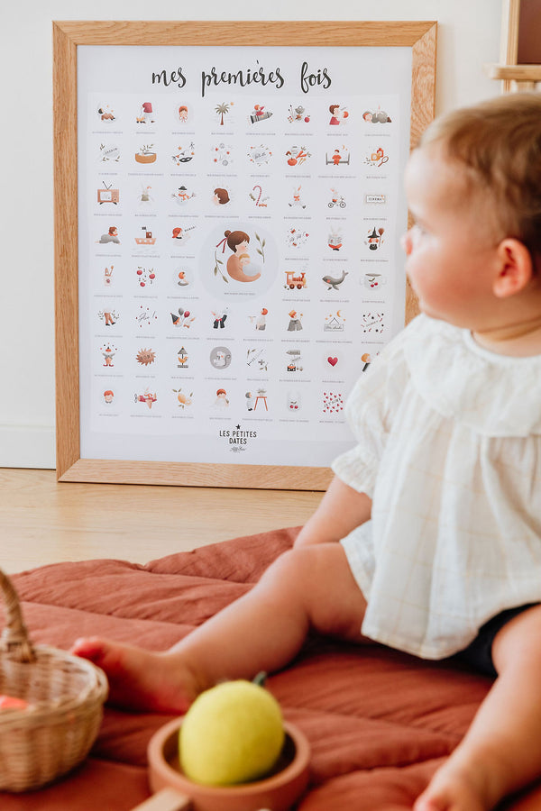 Affiche « Mes premières fois » - Vanille Coton