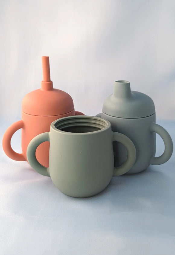 Tasse d'apprentissage 3 en 1 - Vanille Coton