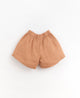 Short en lin fille - Vanille Coton