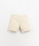 Short en jean blanc garçon - Vanille Coton