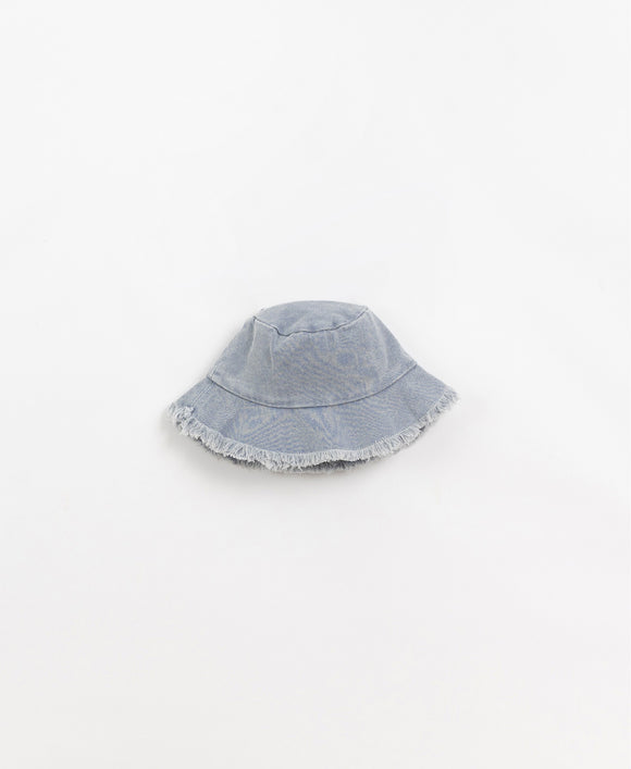 Chapeau bébé jeans - Vanille Coton