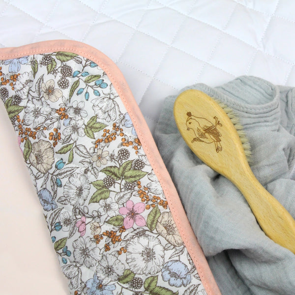 Matelas à langer de voyage Inès - Vanille Coton