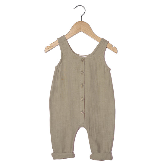 Combinaison en gaze Chris - Vanille Coton