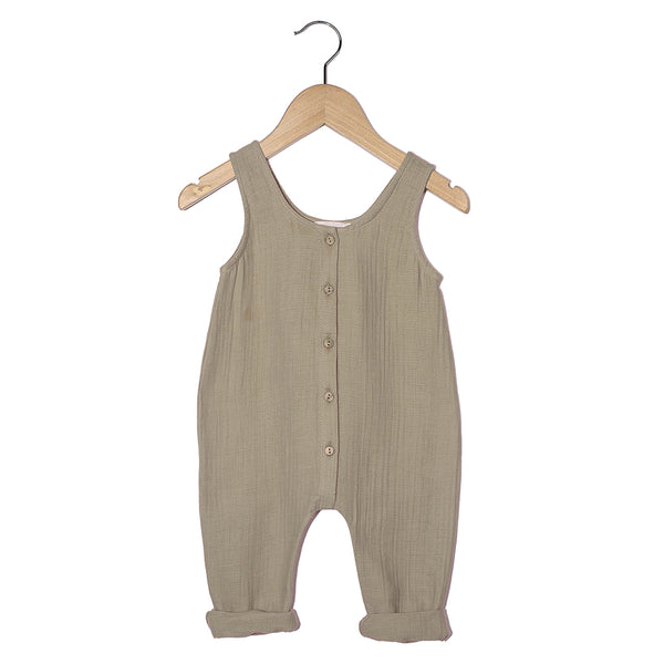 Combinaison en gaze Chris - Vanille Coton