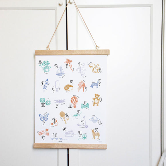 Mon abécédaire illustré - Vanille Coton