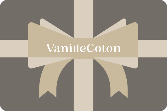 Carte-cadeau Vanille Coton - Vanille Coton