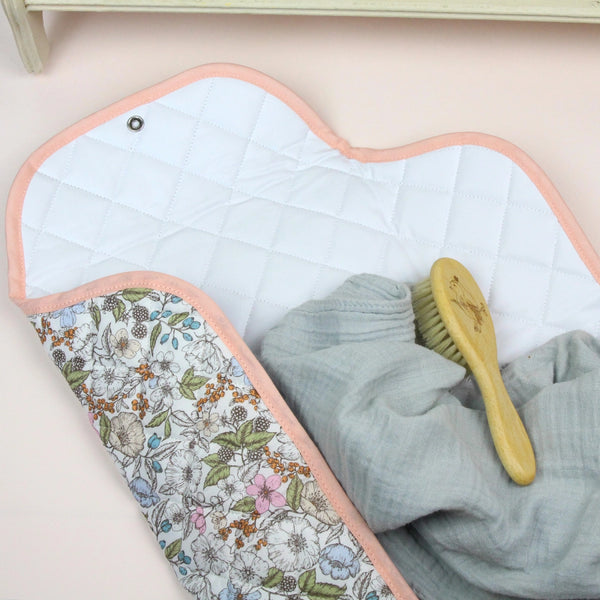 Matelas à langer de voyage Inès - Vanille Coton