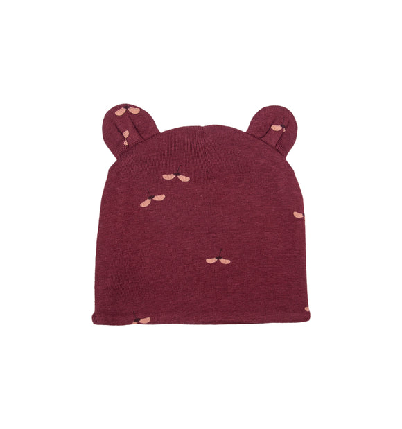 Bonnet érable grenat - Vanille Coton