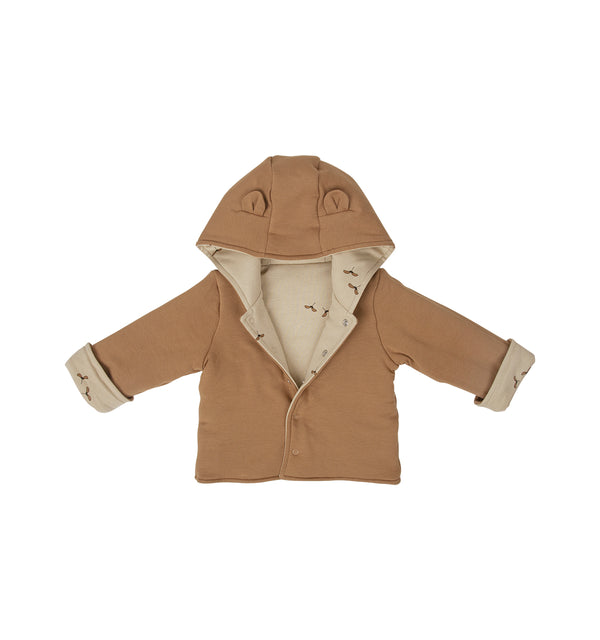 Manteau réversible - Vanille Coton