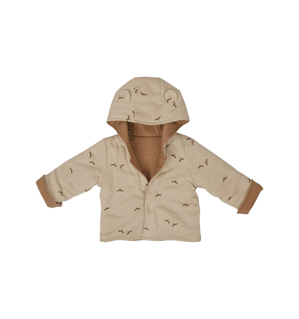 Manteau réversible - Vanille Coton