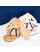 Doudou lapin dorlotin « pantin » - Vanille Coton