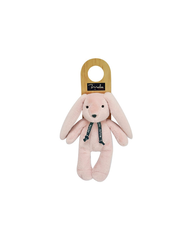 Doudou lapin dorlotin « pantin » - Vanille Coton
