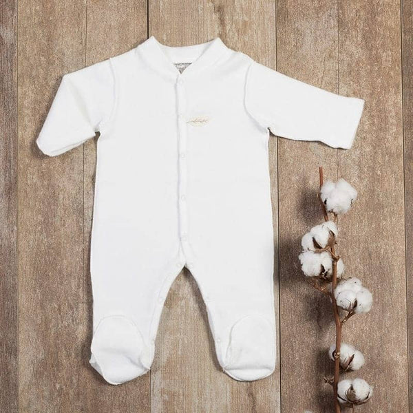 Pyjama polaire coton BIO crème - Vanille Coton