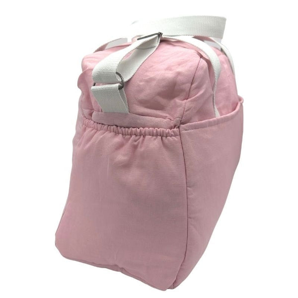 Sac à langer lin rose - Vanille Coton