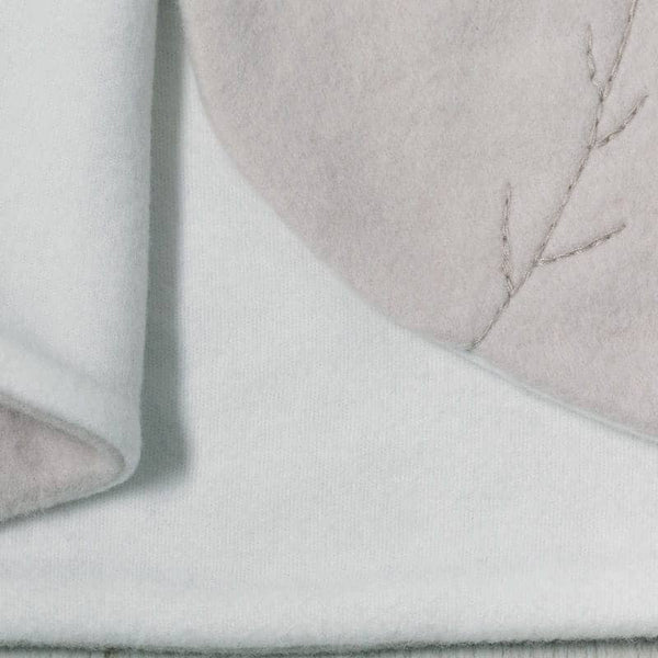 Brassière coton BIO doublée polaire - Vanille Coton